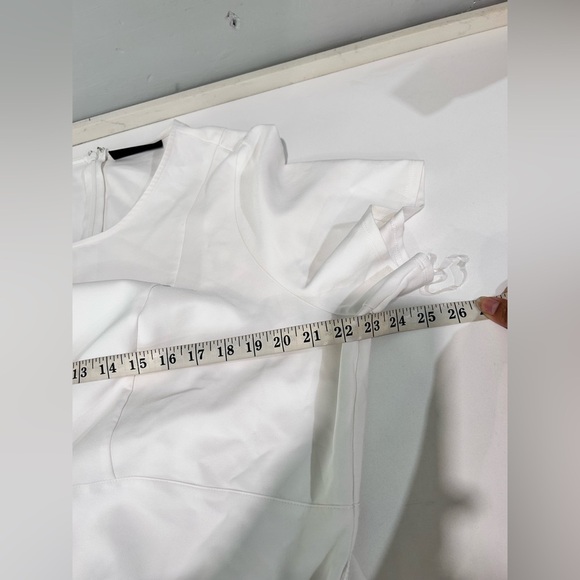 Lane Bryant White Jumpsuit with Tie Waist - Picture 11 of 16